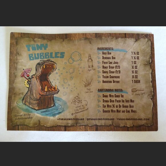 NEW 2022 DISNEY WHITTLE HIPPO JUNGLE CRUISE CERAMIC TIKI MUG TIKILAND TRADING CO - Picture 13 of 13